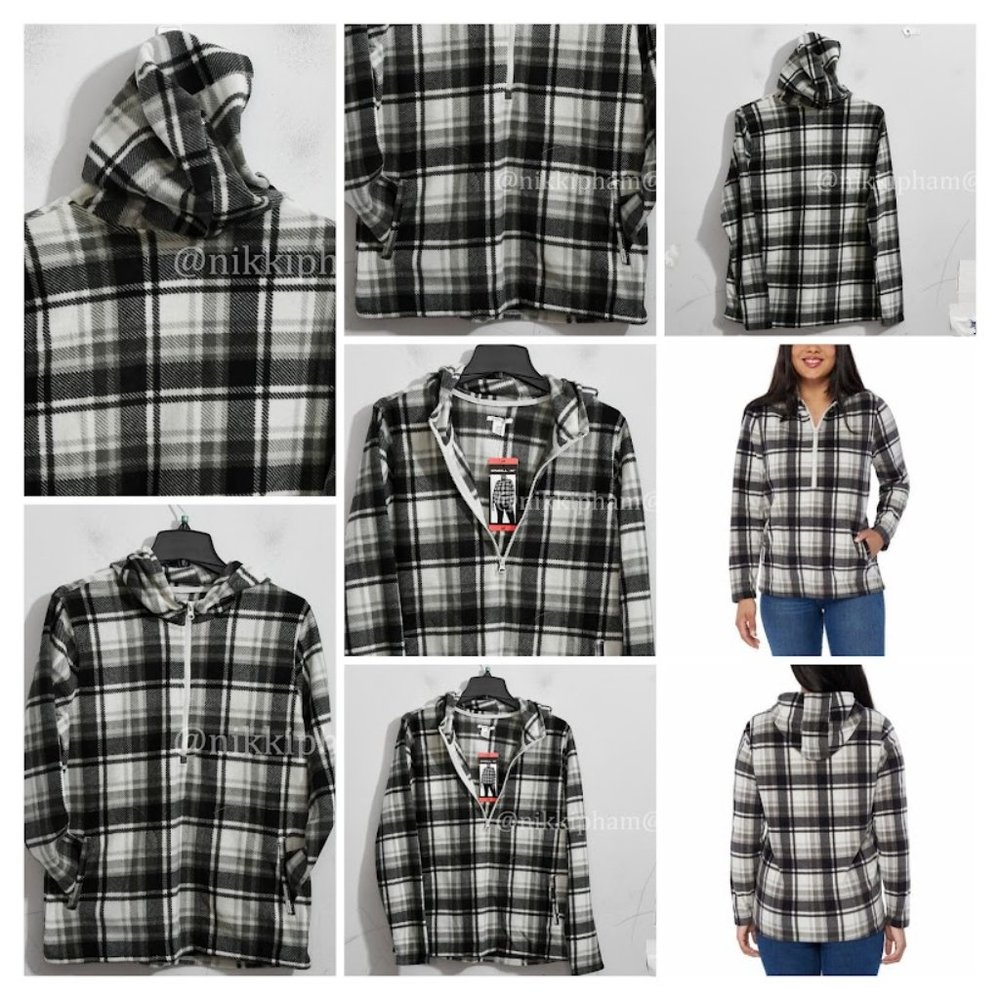 O'Neill Ladies' Half Zip Polar Fleece Hoodie